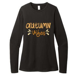 Autumn Vibes Womens CVC Long Sleeve Shirt