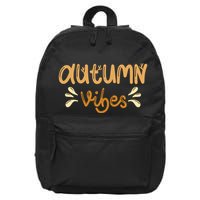 Autumn Vibes 16 in Basic Backpack
