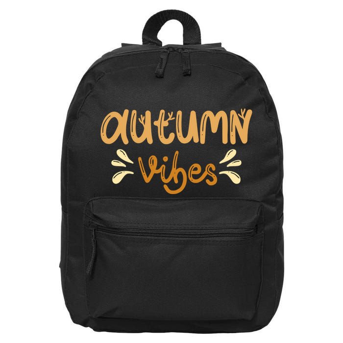 Autumn Vibes 16 in Basic Backpack