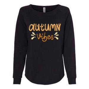 Autumn Vibes Womens California Wash Sweatshirt