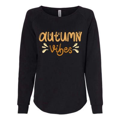 Autumn Vibes Womens California Wash Sweatshirt