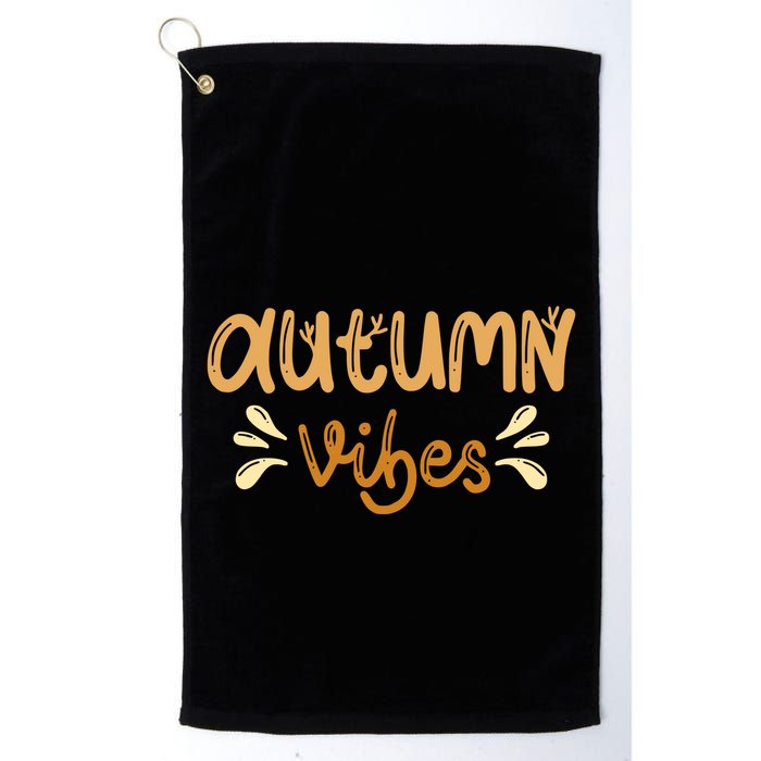Autumn Vibes Golf Towel