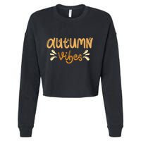 Autumn Vibes Cropped Pullover Crew