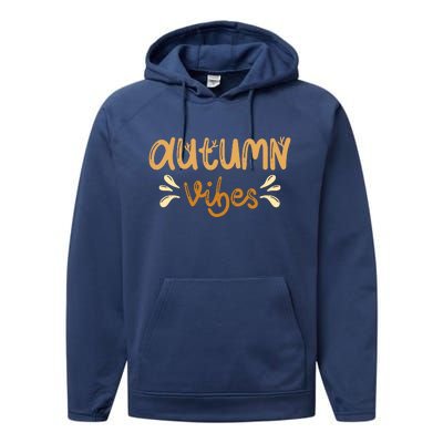 Autumn Vibes Performance Fleece Hoodie