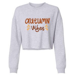 Autumn Vibes Cropped Pullover Crew