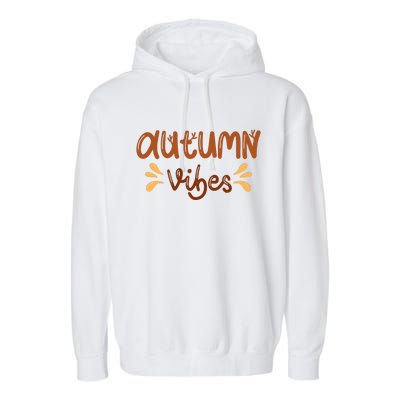 Autumn Vibes Garment-Dyed Fleece Hoodie