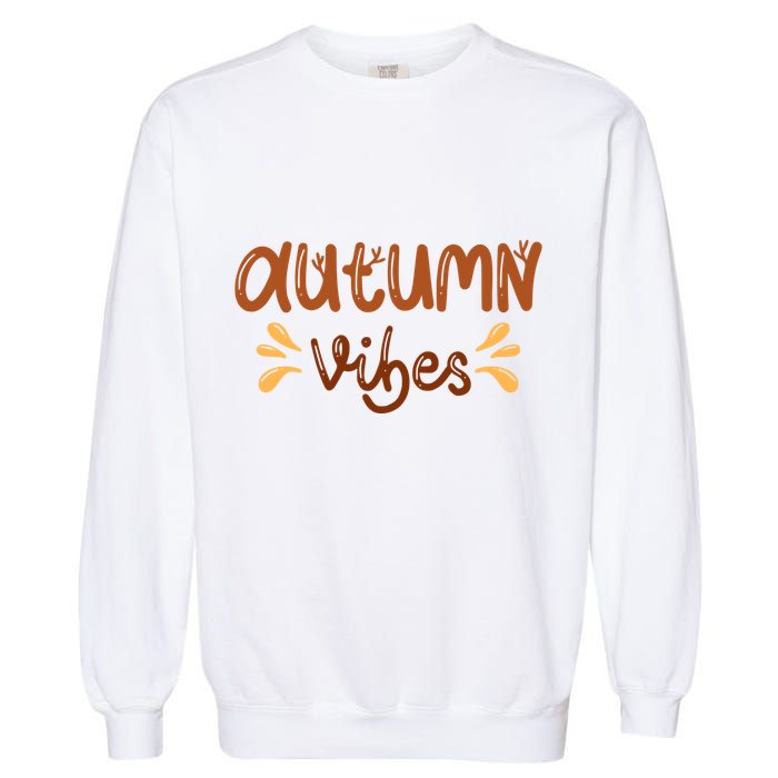 Autumn Vibes Garment-Dyed Sweatshirt