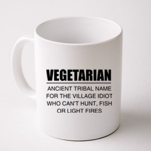 Anti Vegetarian Anti Vegan Coffee Mug