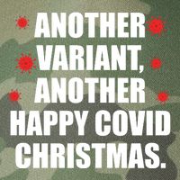 Another Variant Another Happy Covid Christmas Legacy Tie Dye Trucker Hat