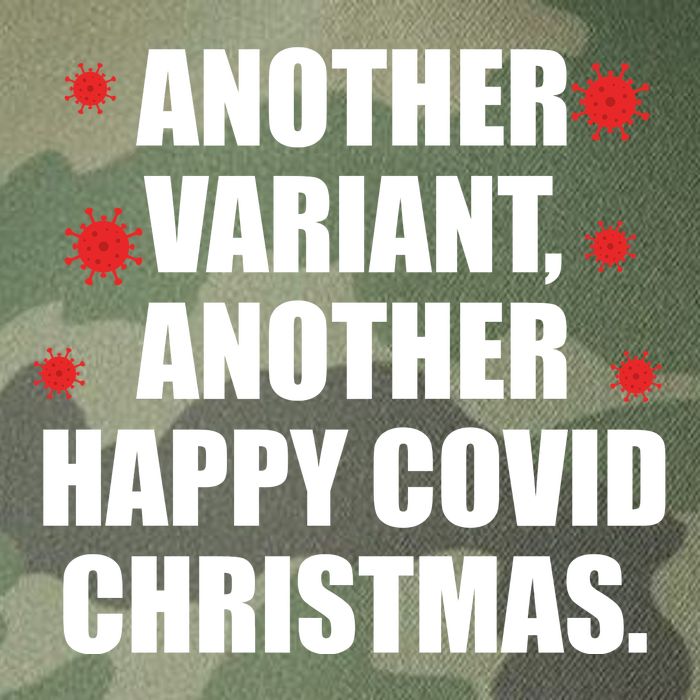 Another Variant Another Happy Covid Christmas Legacy Tie Dye Trucker Hat