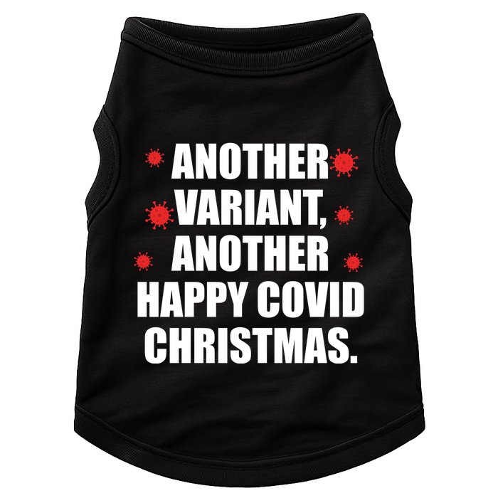 Another Variant Another Happy Covid Christmas Doggie Tank
