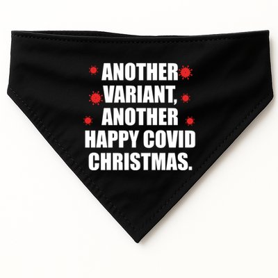 Another Variant Another Happy Covid Christmas USA-Made Doggie Bandana
