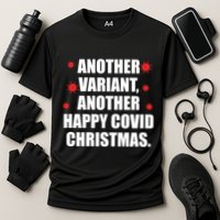 Another Variant Another Happy Covid Christmas Cooling Performance Crew T-Shirt
