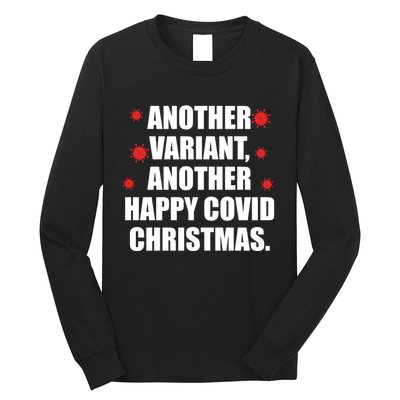 Another Variant Another Happy Covid Christmas Long Sleeve Shirt