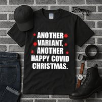 Another Variant Another Happy Covid Christmas Tall T-Shirt