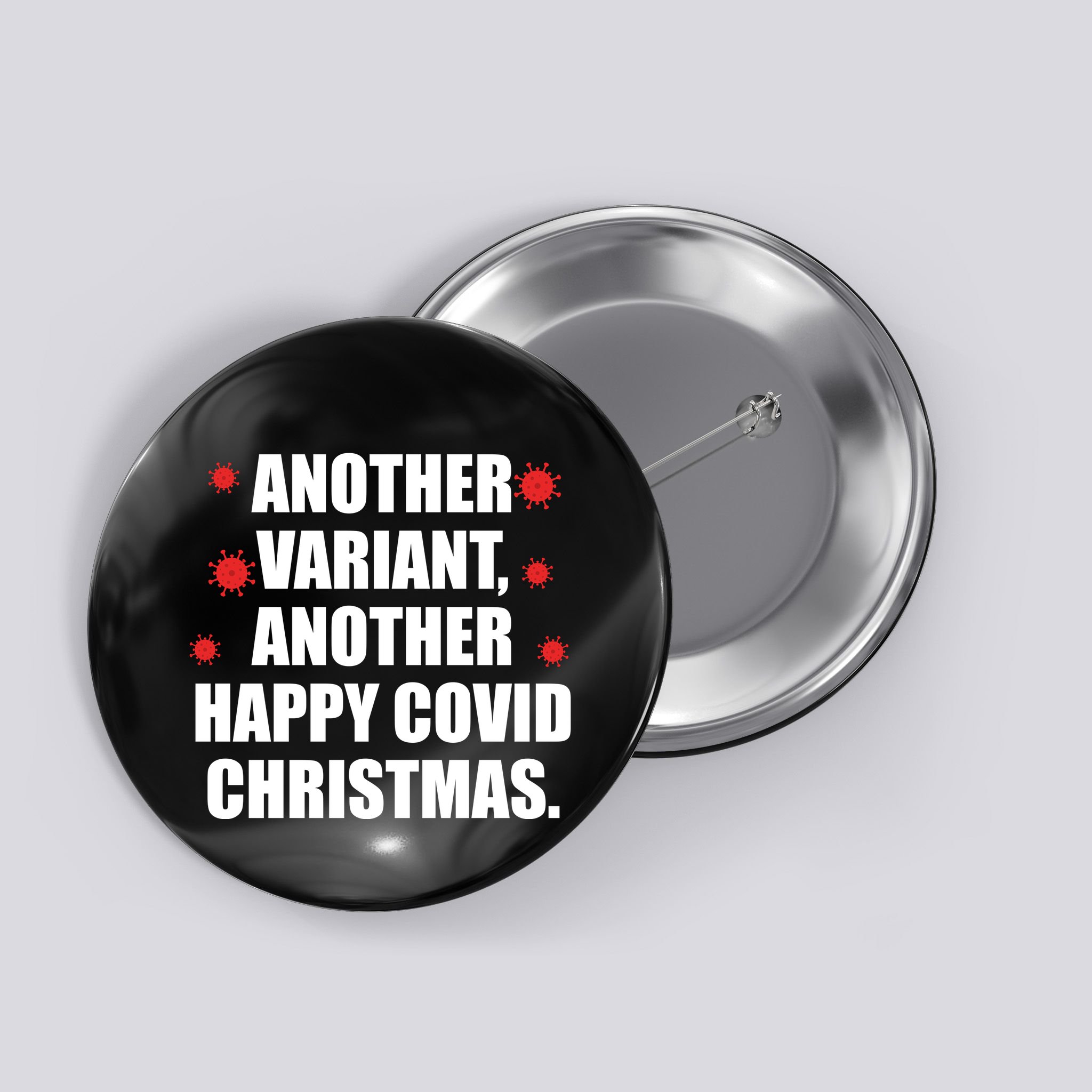 Another Variant Another Happy Covid Christmas Button