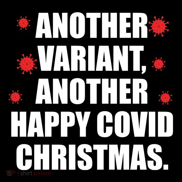 Another Variant Another Happy Covid Christmas Button