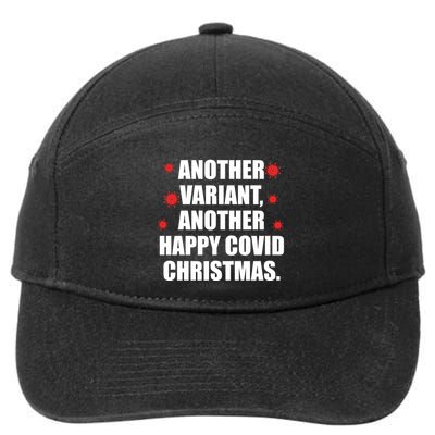 Another Variant Another Happy Covid Christmas 7-Panel Snapback Hat