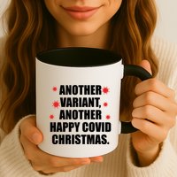 Another Variant Another Happy Covid Christmas Mug