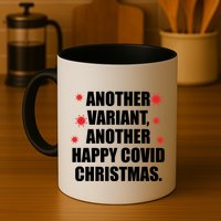 Another Variant Another Happy Covid Christmas Mug
