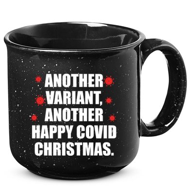 Another Variant Another Happy Covid Christmas 15oz Campfire Ceramic Mug