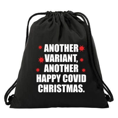 Another Variant Another Happy Covid Christmas Drawstring Bag