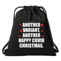 Another Variant Another Happy Covid Christmas Drawstring Bag