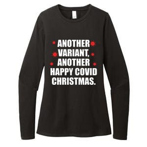 Another Variant Another Happy Covid Christmas Womens CVC Long Sleeve Shirt