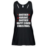 Another Variant Another Happy Covid Christmas Ladies Essential Flowy Tank