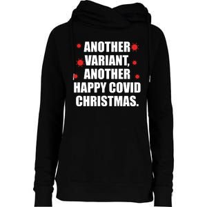 Another Variant Another Happy Covid Christmas Womens Funnel Neck Pullover Hood