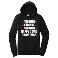 Another Variant Another Happy Covid Christmas Women's Pullover Hoodie