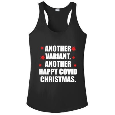 Another Variant Another Happy Covid Christmas Ladies PosiCharge Competitor Racerback Tank