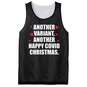 Another Variant Another Happy Covid Christmas Mesh Reversible Basketball Jersey Tank