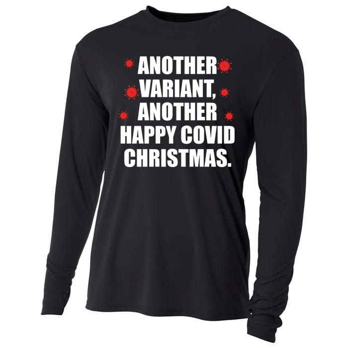 Another Variant Another Happy Covid Christmas Cooling Performance Long Sleeve Crew