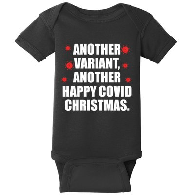 Another Variant Another Happy Covid Christmas Baby Bodysuit