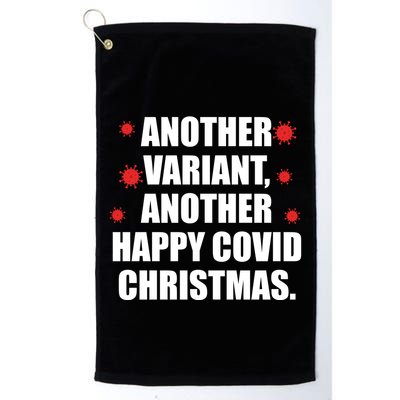 Another Variant Another Happy Covid Christmas Golf Towel