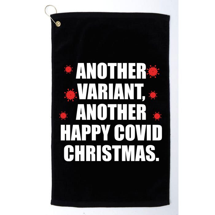 Another Variant Another Happy Covid Christmas Golf Towel