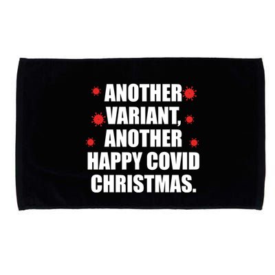 Another Variant Another Happy Covid Christmas Microfiber Hand Towel
