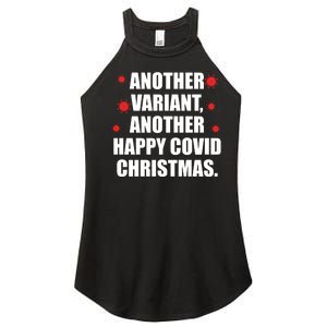 Another Variant Another Happy Covid Christmas Women's Perfect Tri Rocker Tank