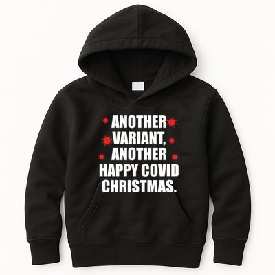 Another Variant Another Happy Covid Christmas Kids Hoodie