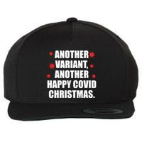 Another Variant Another Happy Covid Christmas Wool Snapback Cap
