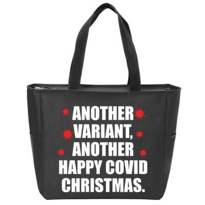 Another Variant Another Happy Covid Christmas Zip Tote Bag