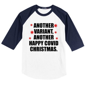 Another Variant Another Happy Covid Christmas Baseball Sleeve Shirt