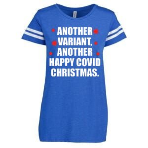 Another Variant Another Happy Covid Christmas Enza Ladies Jersey Football T-Shirt