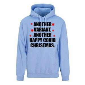 Another Variant Another Happy Covid Christmas Unisex Surf Hoodie