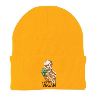 Addicted Vegan Knit Cap Winter Beanie