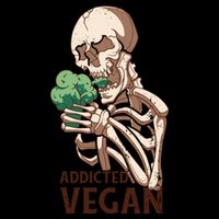 Addicted Vegan Cooling Performance Crew T-Shirt