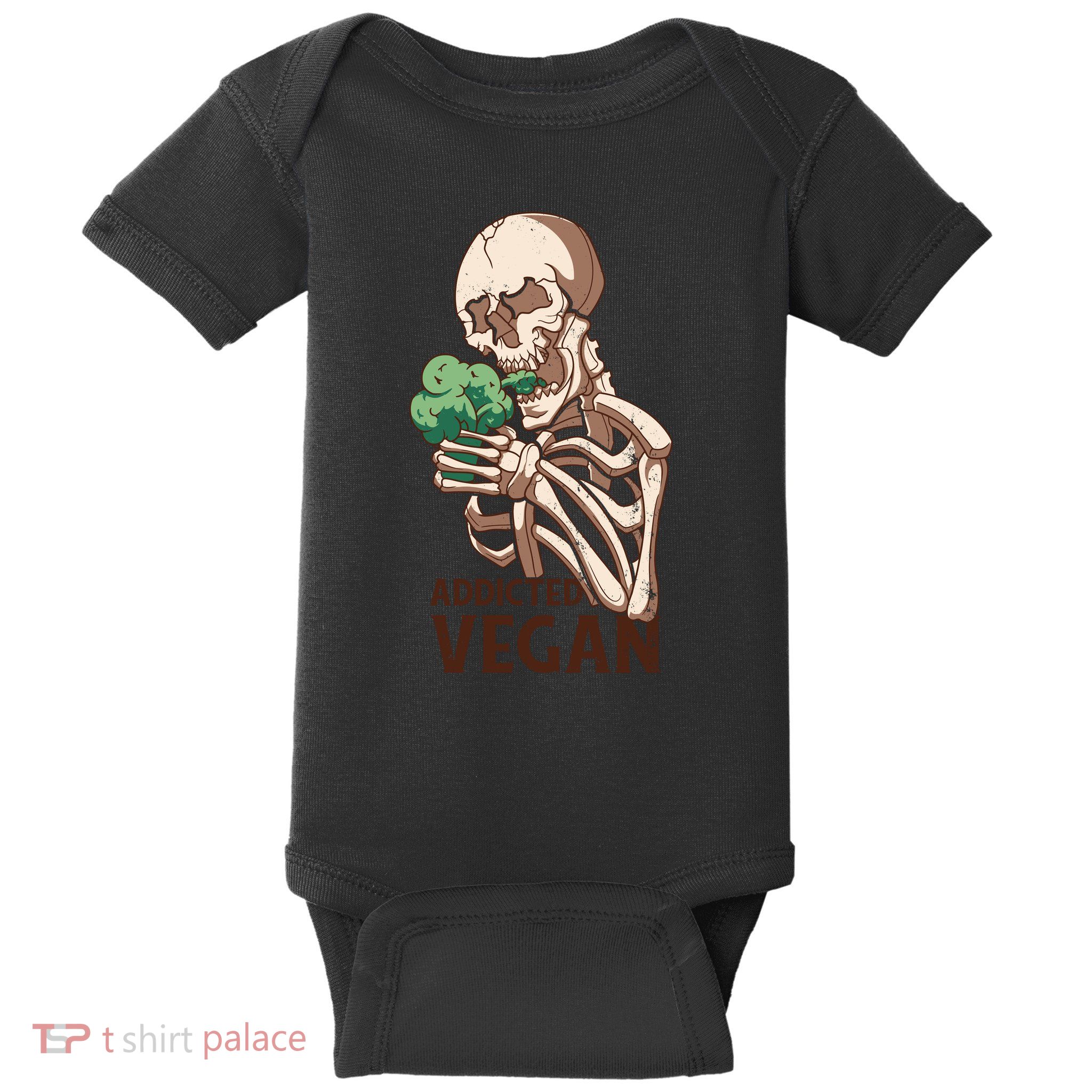 Addicted Vegan Baby Bodysuit
