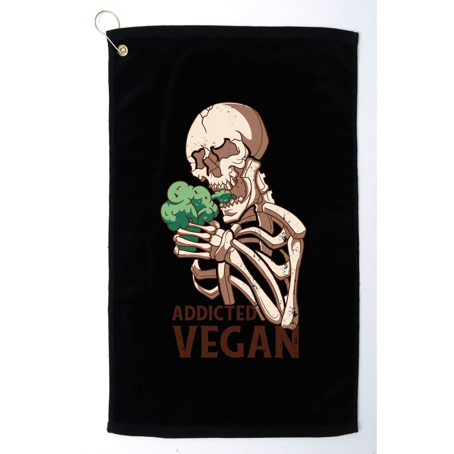 Addicted Vegan Golf Towel