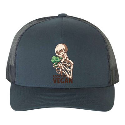 Addicted Vegan Yupoong Adult 5-Panel Trucker Hat